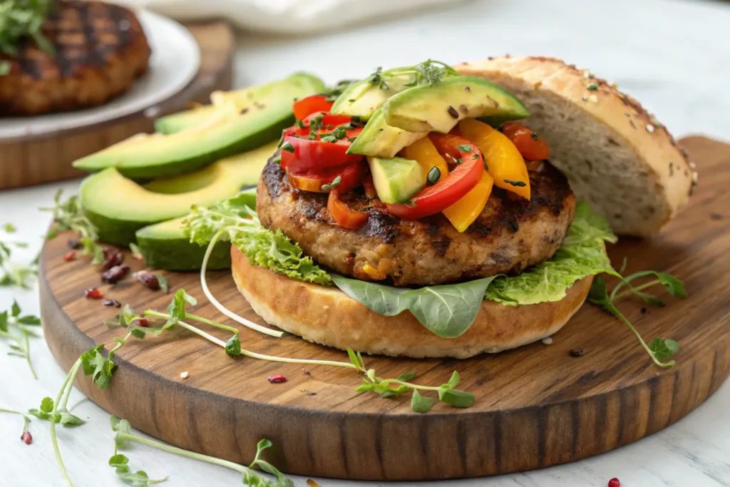 What is the healthiest meat to make burgers