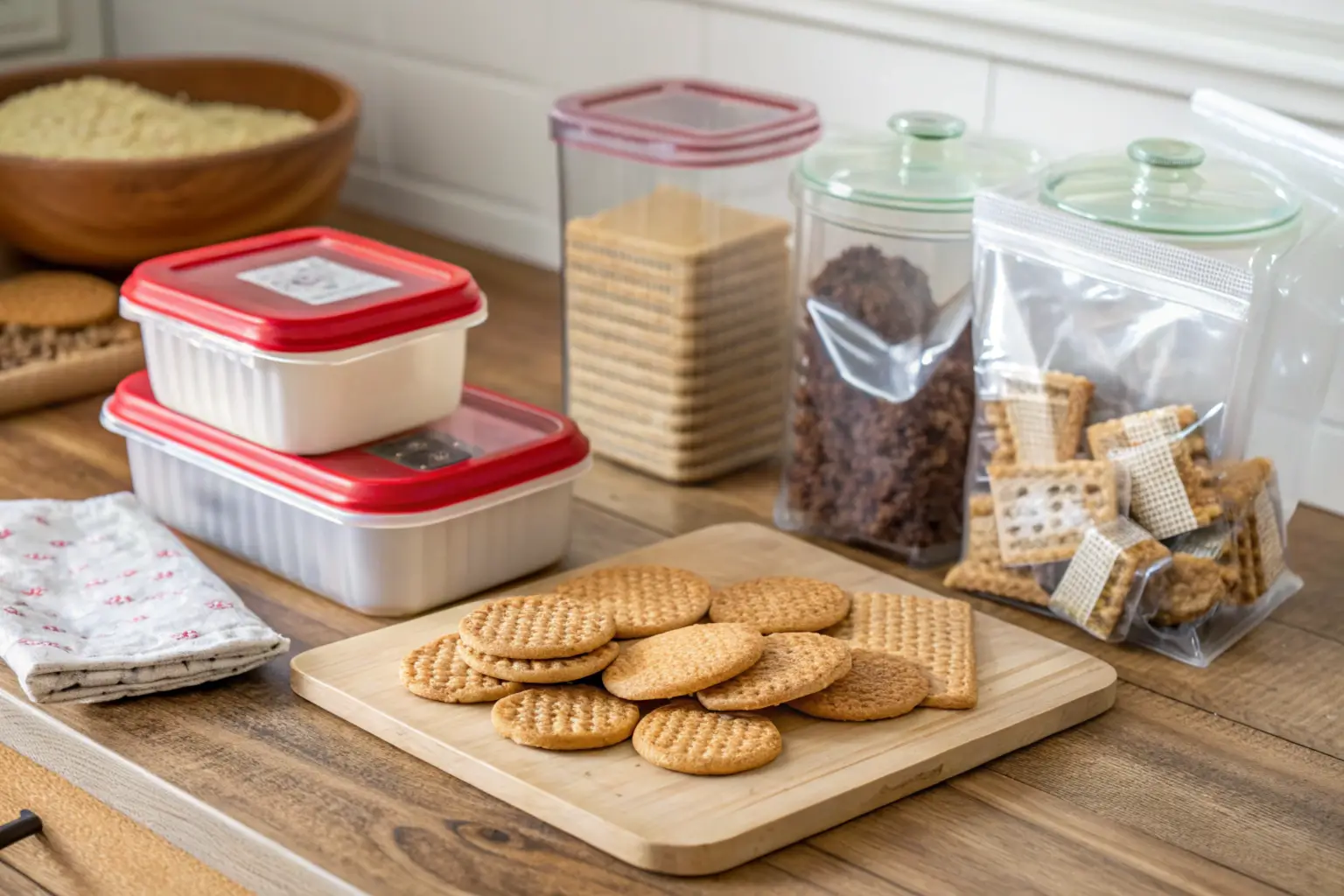 How do you keep wafer cookies fresh