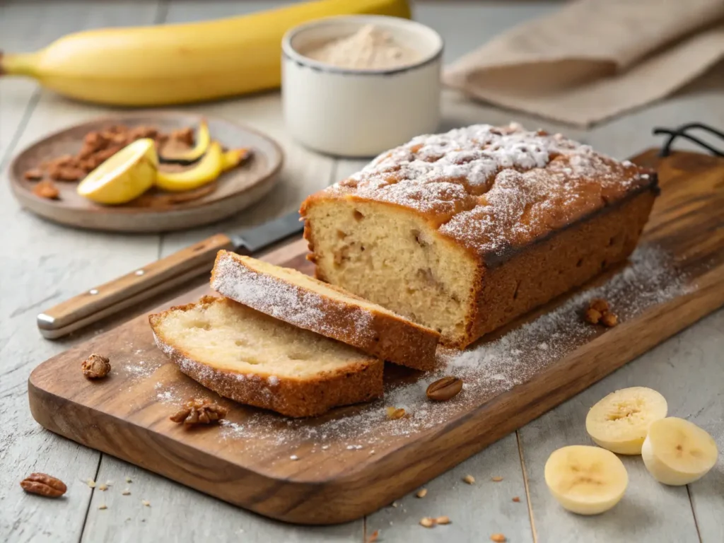 Should you let banana bread rest before baking