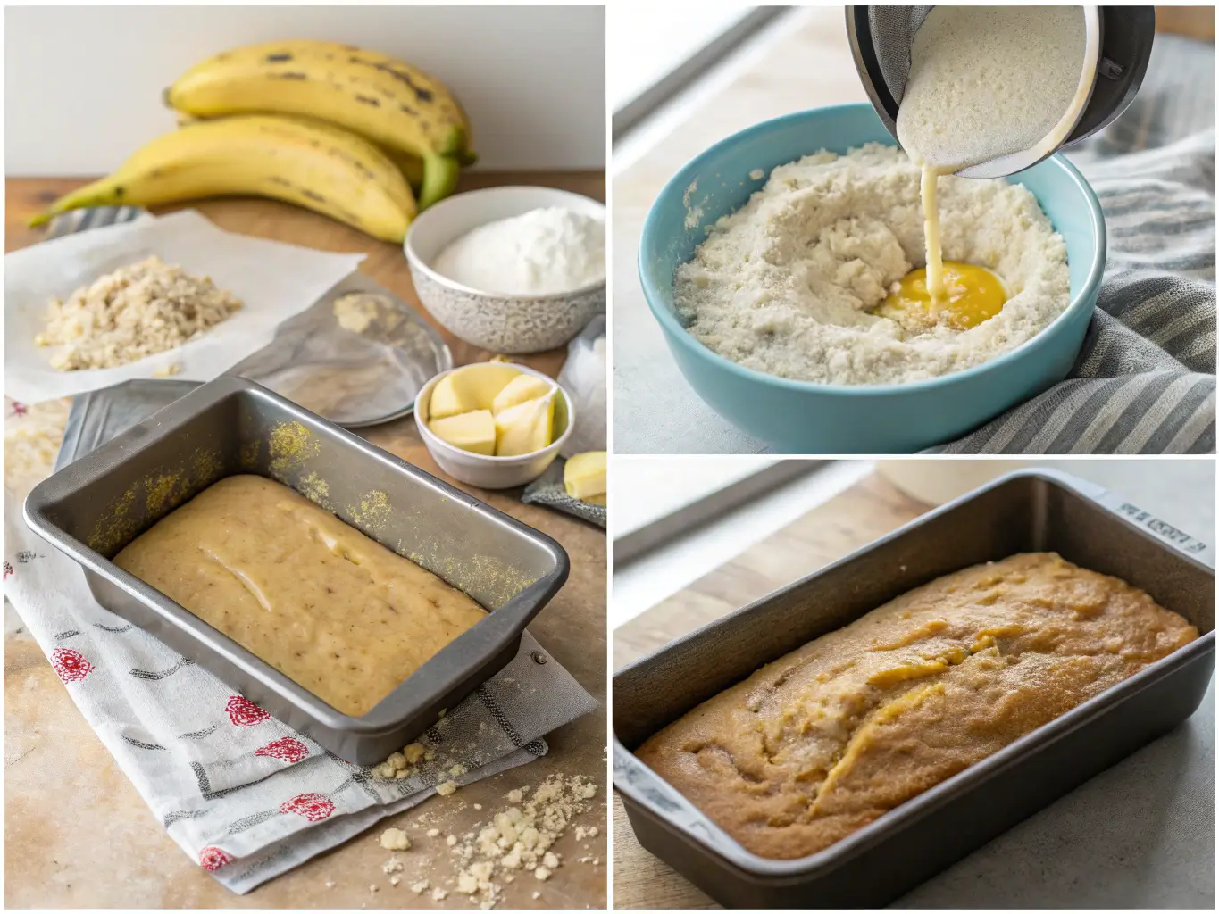 Should you let banana bread rest before baking