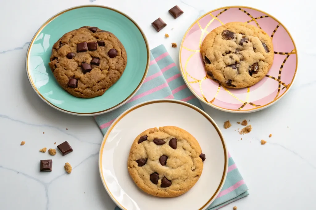 What are the top 3 brands of chocolate chip cookies