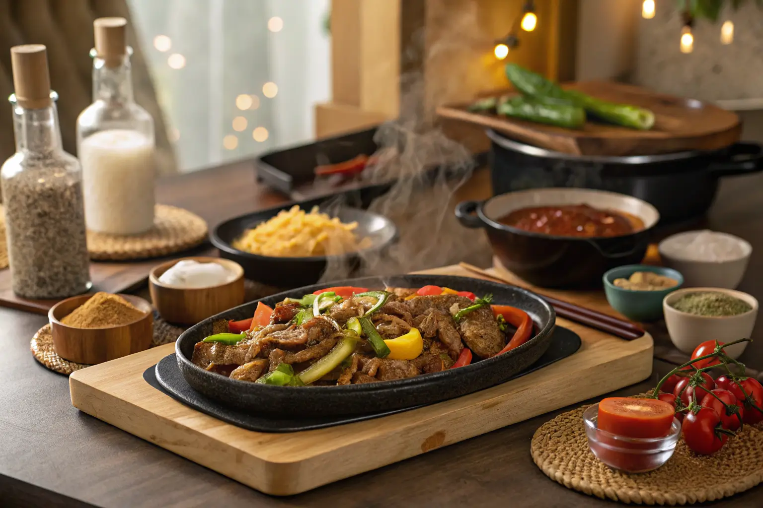 What is Pepper Lunch made of