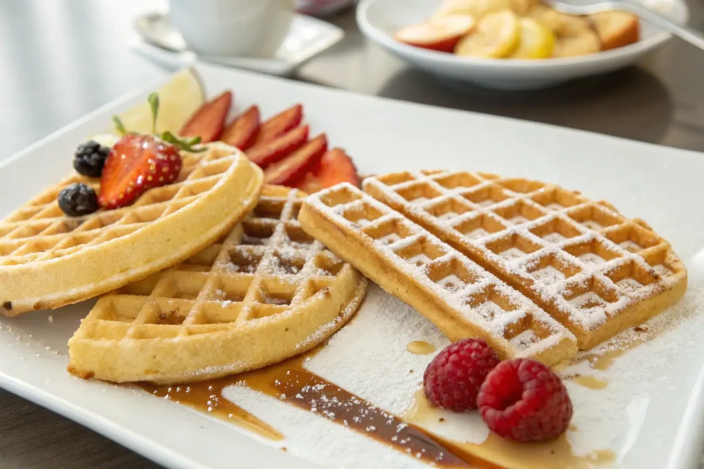 What is the difference between wafers and waffles