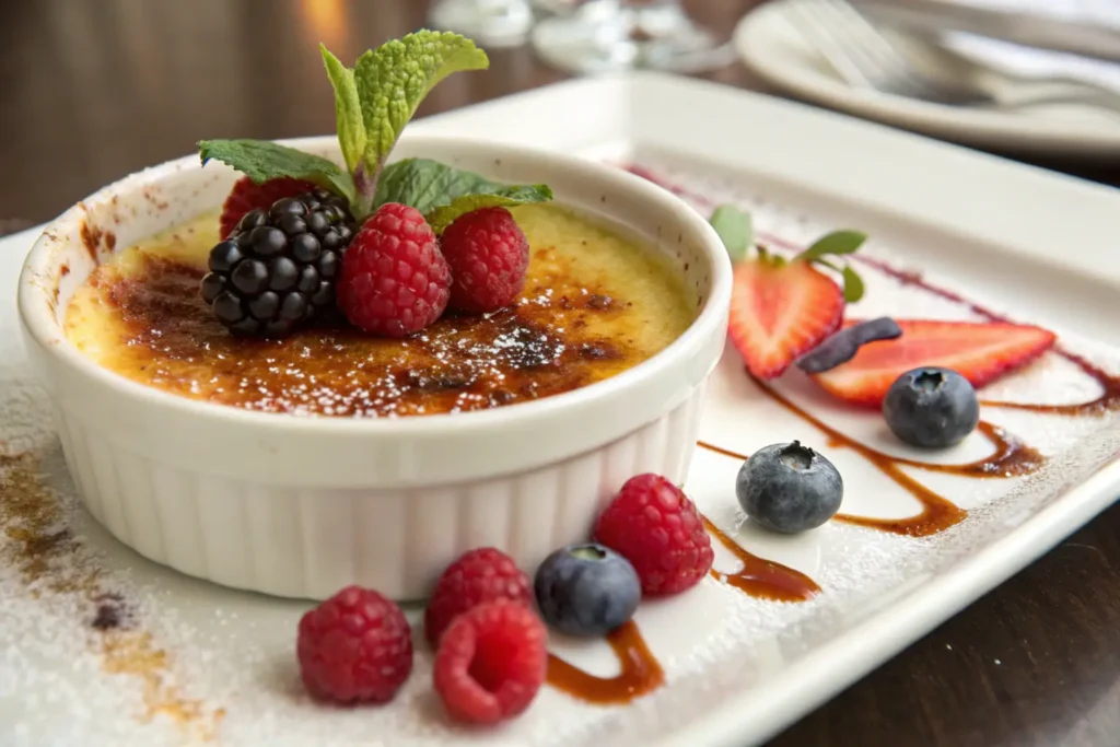 What is the secret of crème brûlée