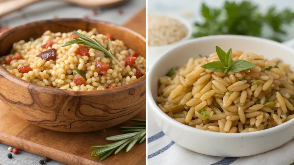 fregola vs orzo