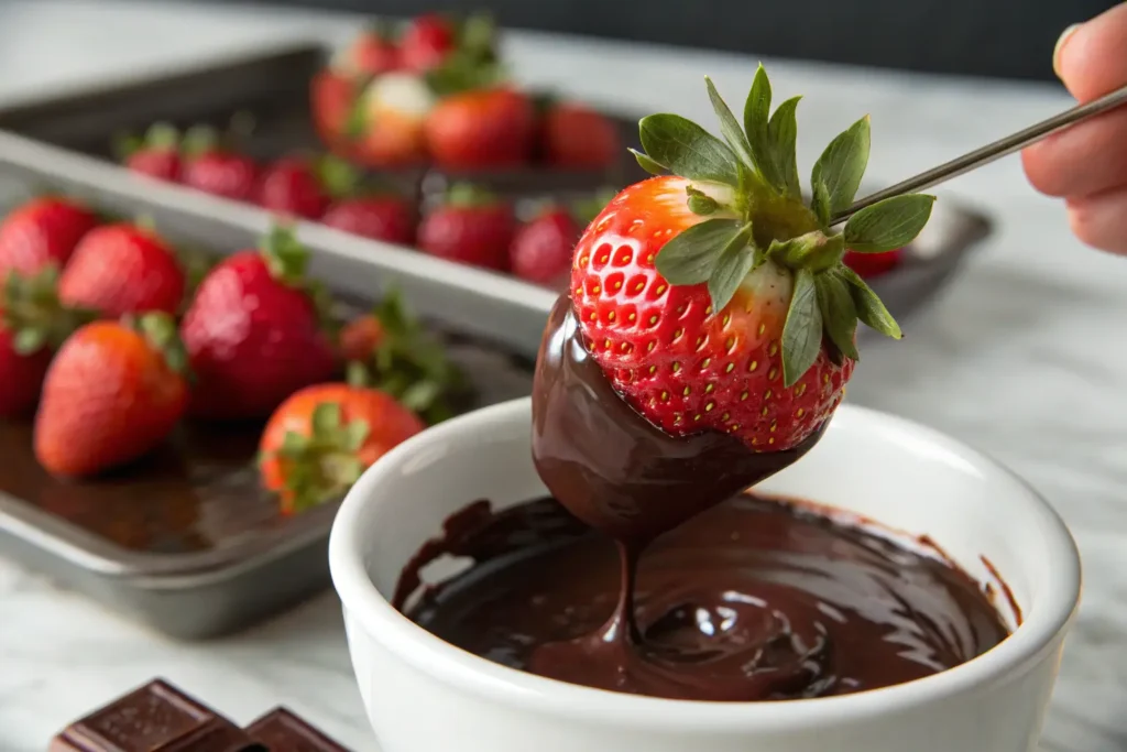 chocolate strawberries recipe 2